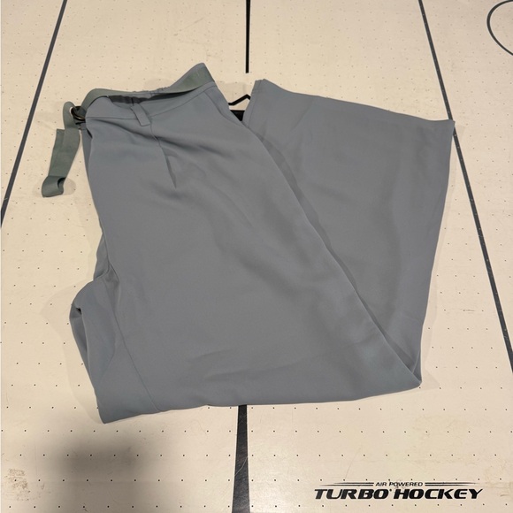 Ruti THE Editor WIDE LEG TROUSER Grey Size 10 NWT MSRP $279 - Picture 4 of 5